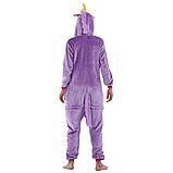 Пижама кигуруми Фиолетовый Единорог, фото 4