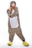 Пижама кигуруми Леопард взрослый, фото 2