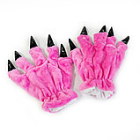 Перчатки кигуруми розовые, фото 2