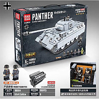 Конструктор Танк Пантера «Panther», 100064, 990 дет., аналог LEGO (Лего)