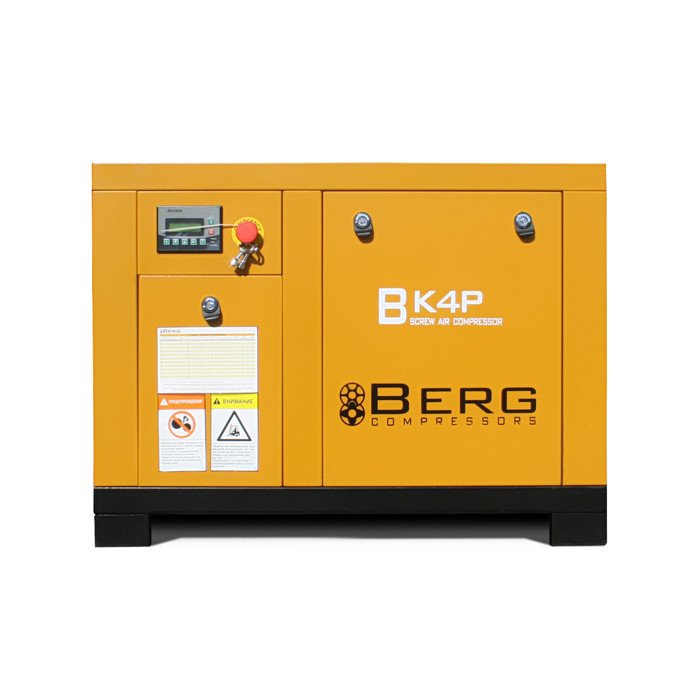 Винтовой компрессор Berg ВК-4Р-Е - 10 бар - фото 1 - id-p113971697