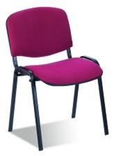 Стулья со столиком ИСО для конференций тренингов и обучения , кресло с пюпитром ISO хром искусственная кожа V - фото 2 - id-p113977638