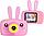 Детская цифровая камера GSMIN Fun Camera Rabbit со встроенной памятью и играми, фото 8