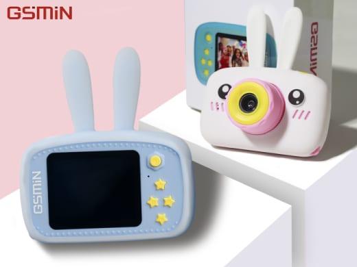 Детская цифровая камера GSMIN Fun Camera Rabbit со встроенной памятью и играми - фото 9 - id-p113977639