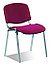 Кресло ИСО хром с подлокотниками для посетителей, офиса и дома, стул ISO Chrome ARM ткань калгари), фото 2