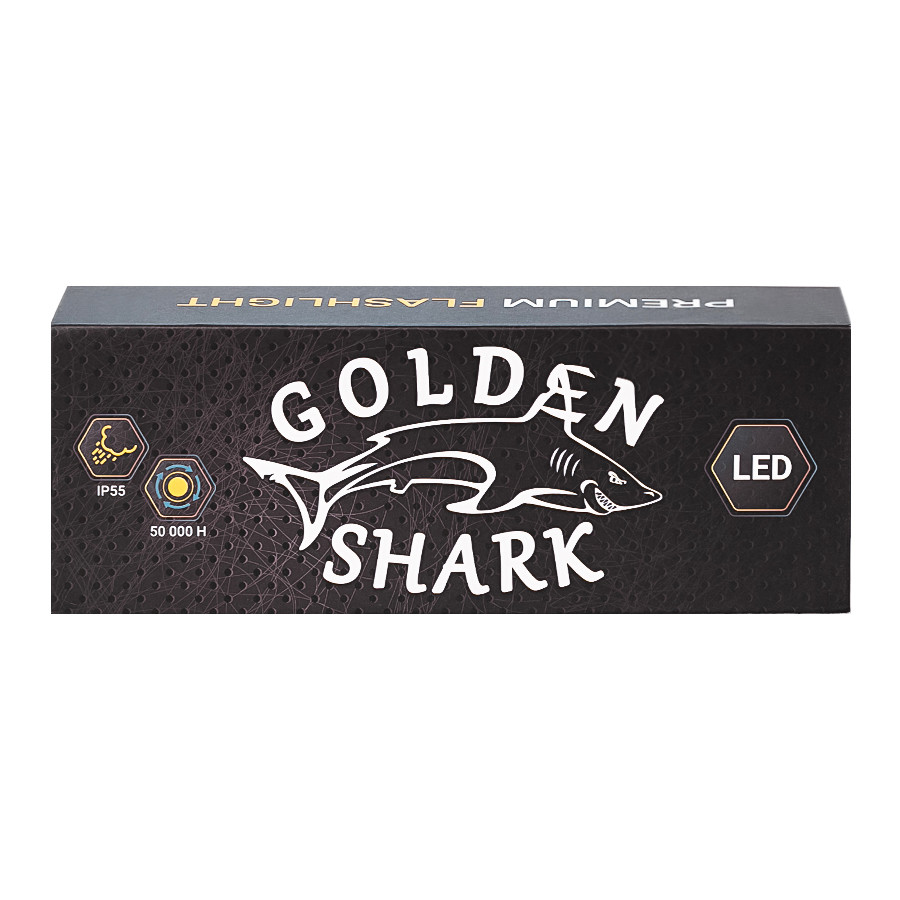 Фонарь GOLDEN SHARK Mini Led - фото 3 - id-p114021309