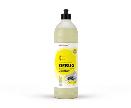 DeBug - Средство для удаления следов насекомых, почек, смол | Complex | 1л - фото 1 - id-p114023227