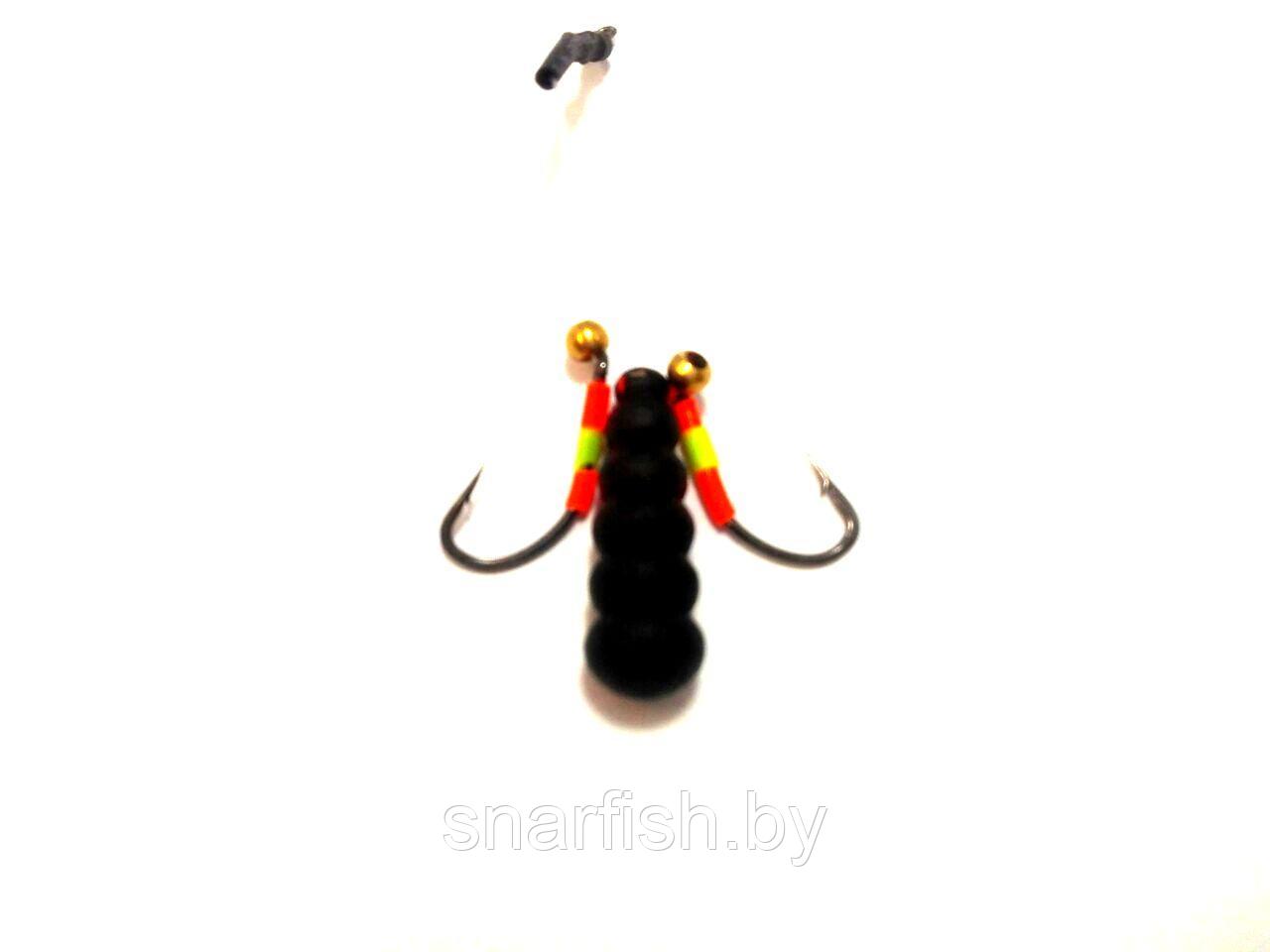 Балда "Куколка" на флюорокарбоне (7гр) Цвет - черный - фото 1 - id-p114024005
