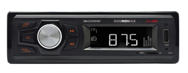 Бездисковая USB/microSD автомагнитола Soundmax SM-CCR3056F - фото 1 - id-p78219987