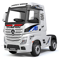 Детский электромобиль RiverToys Mercedes-Benz Actros 4WD HL358 (белый) Лицензия