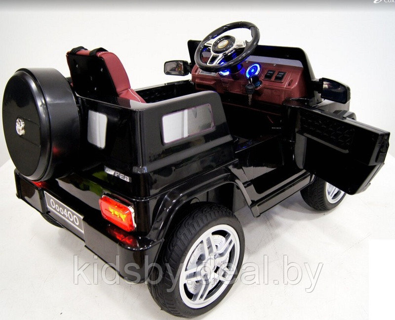 Детский электромобиль RiverToys Mercedes-Benz O004OO VIP (черный) - фото 3 - id-p114028827
