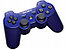 Беспроводной геймпад для PS3 Dual Shock Controller Blue Wireless, Bluetooth, 15 кнопок, 2 стика (копия), фото 2