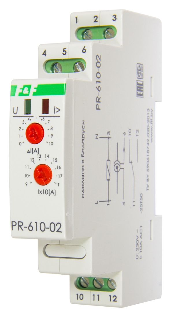 PR-610-02 Реле тока - фото 1 - id-p113845510