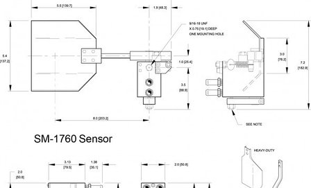 Fife SP-13, SM-1760 Pneumatic Sensors, фото 2