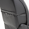 Накидки на сиденья каркасные AUTOPROFI экокожа/алькантара комплект, фото 5