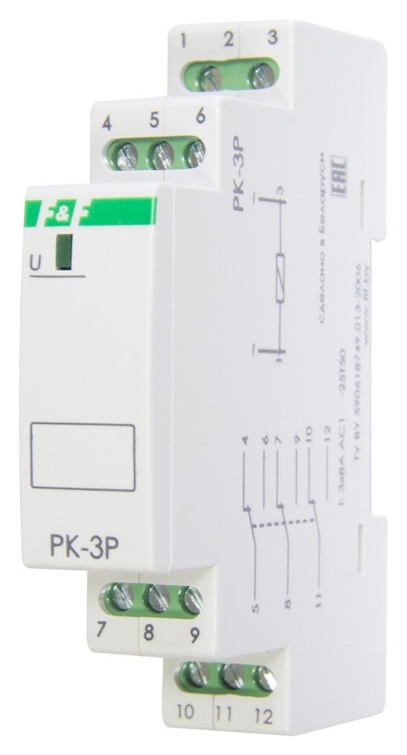 PK-3P/12 Реле промежуточное электромагнитное - фото 1 - id-p113845479
