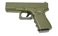 Пружинный пистолет Galaxy G.15G (зеленый) пружинный 6 мм