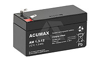 Батарея аккумуляторная Acumax AM1.3-12, T1, 12V/1.3Ah, 58x97x43 HxLxW, 0.57kg, 6-9 лет