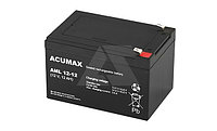 Батарея аккумуляторная Acumax AML12-12, 12V/12Ah, 95(101)x151x98 HxLxW, 3.8kg, 10-12лет