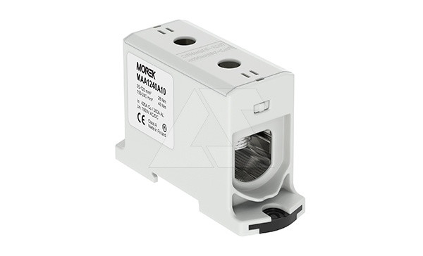 Клемма Morek OTL240 серая, 1xAl/Cu 35_240mm², 425(CU)/380(AL)A, 1000V, винтовые зажимы - фото 1 - id-p114175958