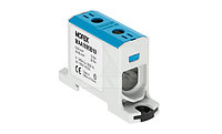 Клемма Morek OTL95 синяя, 1xAl/Cu 6_95mm², 245(CU)/220(AL)A, 1000V, винтовые зажимы