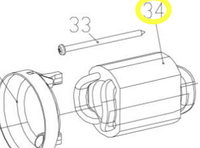 Статор AG1210-1 WORTEX AG1210-1-34