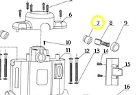 Щеткодержатель MM5519E WORTEX 60122-07