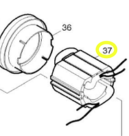 Статор 240В к GA7010C/GA9010C (625704-9) MAKITA 625704-9