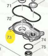 Корпус редуктора HR2810 MAKITA 158287-9