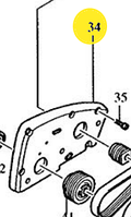 Корпус редуктора 1902 (152565-9) MAKITA 152565-9