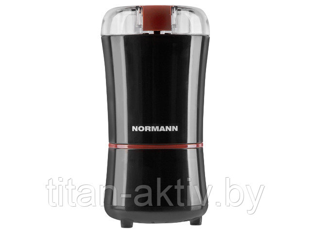Кофемолка ACG-222 NORMANN (200 Вт, 50 г, чаша и нож - нержавеющая сталь, щёточка, для кофе и специй)