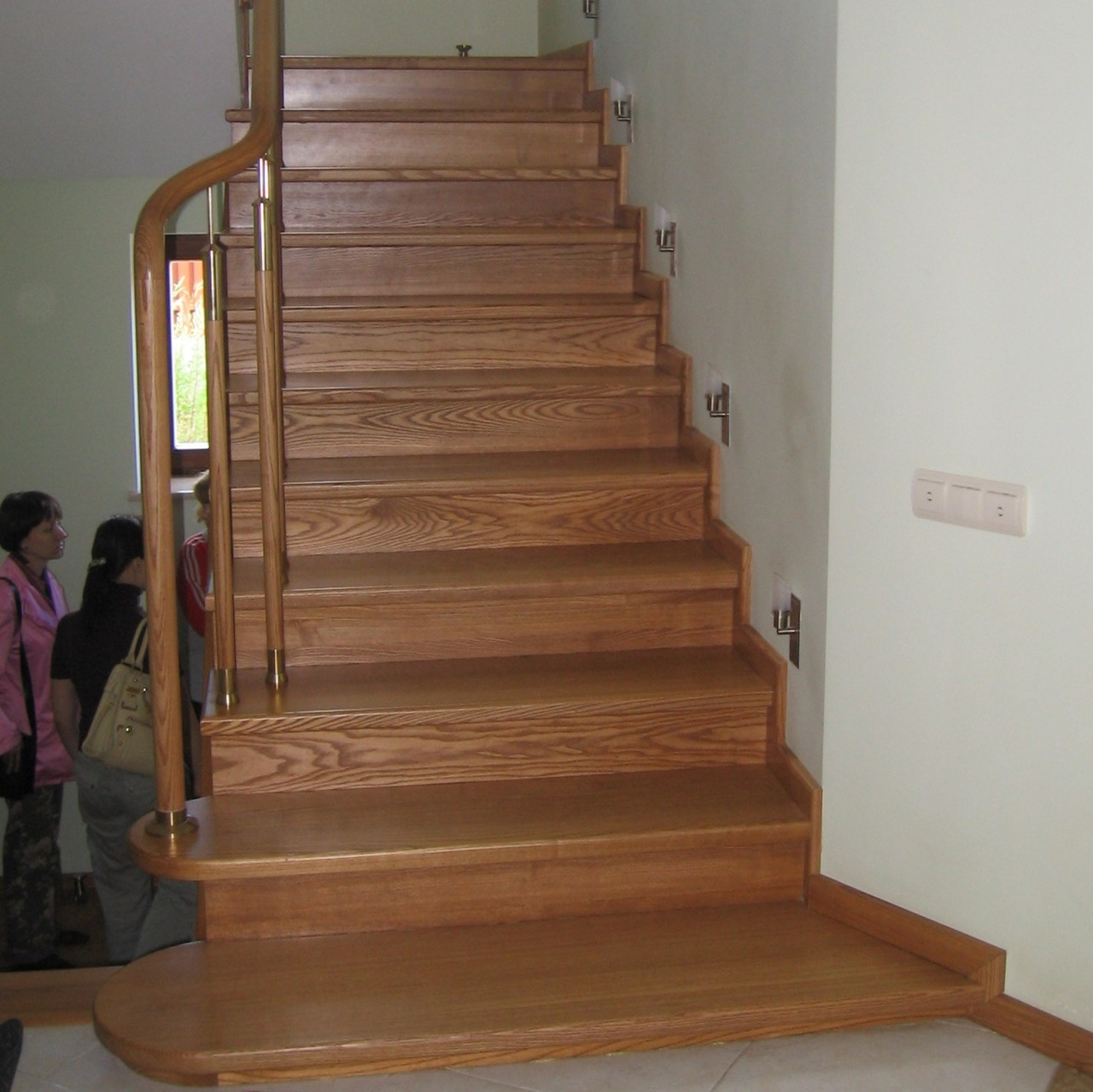 Изготовление лестниц из ясеня - фото 6 - id-p6682367