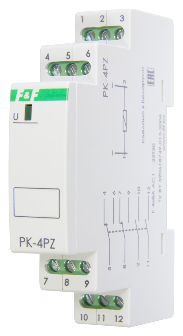 PK-4PZ/230 Реле промежуточное электромагнитное - фото 1 - id-p113845498