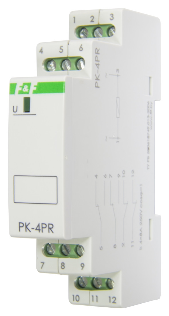 PK-4PR/12 Реле промежуточное электромагнитное - фото 1 - id-p113845485