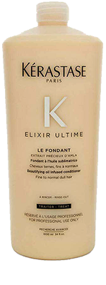 Кондиционер Керастаз Эликсир Ултим на основе масел для мягкости и блеска волос 1000ml - Kerastase Elixir