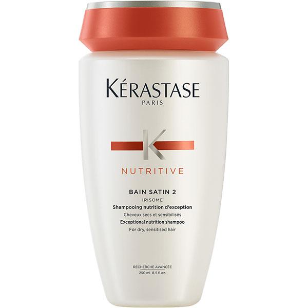 Шампунь Керастаз Нутритив для сухих чувствительных волос 250ml - Kerastase Nutritive Irisome Bain Satin 2 - фото 2 - id-p41260248