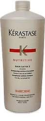 Шампунь Керастаз Нутритив для сухих чувствительных волос 1000ml - Kerastase Nutritive Irisome Bain Satin 2