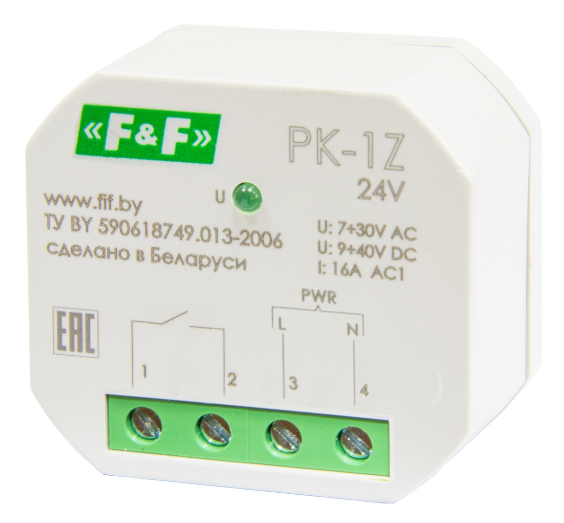 PK-1Z/24 Реле промежуточное электромагнитное - фото 1 - id-p113845503