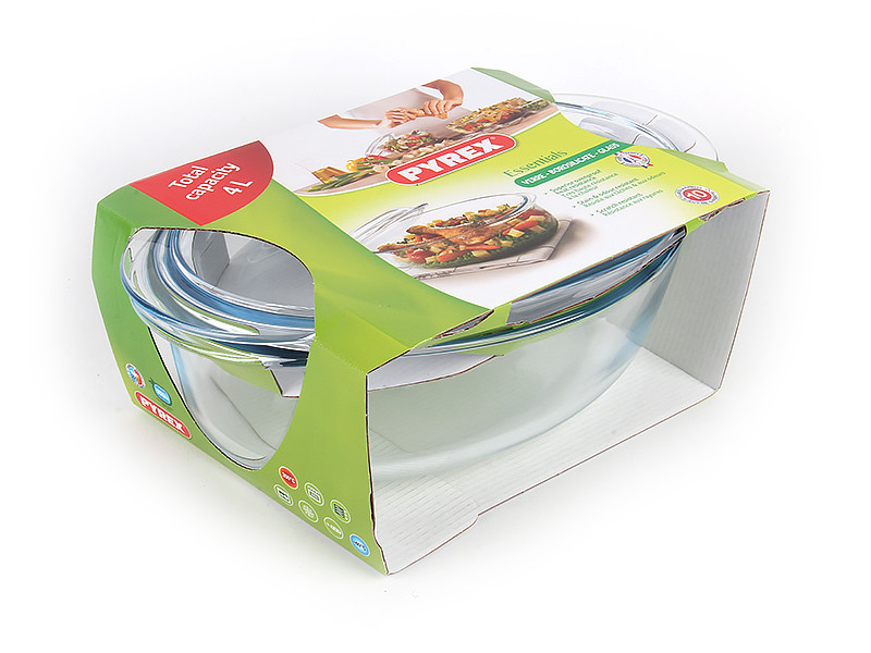 459AA Утятница овальная 4л PYREX - фото 2 - id-p112376143