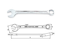 Ключ комбинированный 19мм 15° TOPTUL (AAEX1919)