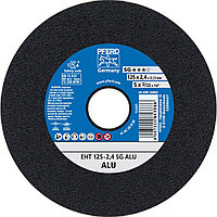 Круг (диск) отрезной 125 мм толщина 2,4 мм по алюминию, EHT 125-2,4 SG ALU, Pferd, фото 1