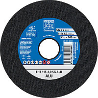 Круг (диск) отрезной 115 мм толщина 1,0 мм по алюминию, EHT 115-1,0 SG ALU, Pferd