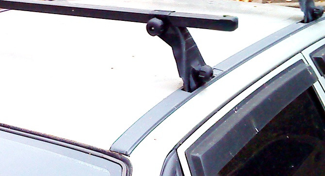 Багажник Атлант для Daewoo Nexia (эконом-класс, стальной) - фото 3 - id-p69112283