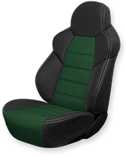 Чехлы на сидения Dinas Drive, универсальные, черно-зеленый