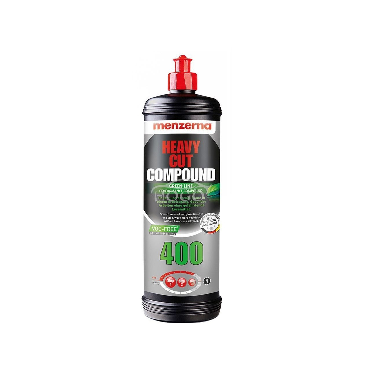 HCC 400 Green Line (Heavy Cut Compound 400) - Универсальная полировальная паста | Menzerna | 1л