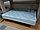 Кровать двухъярусная с диваном (ДСП ясень шимо светлый/чехол в ткани), фото 2