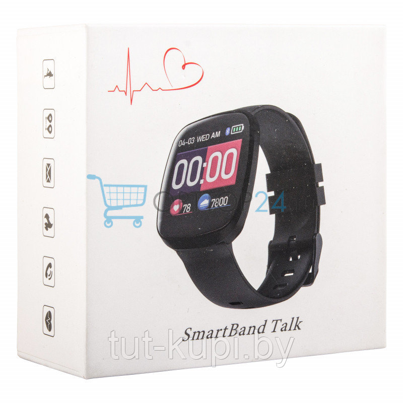 Умный Фитнес Браслет Smart Band Sx10 Original С Тонометром (новинка!) - фото 2 - id-p114330989