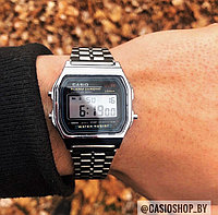 Часы Casio vintage электронные (silver)