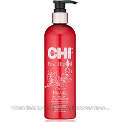 CHI Rose Hip Oil Color Nurture Protecting Conditioner кондиционер для окрашенных волос 340 мл