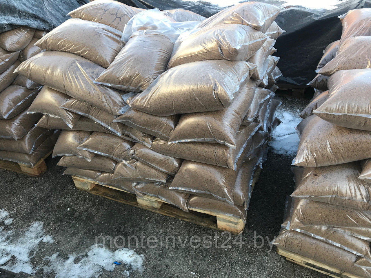 Пескосоль в мешках 25 кг  в Минске по выгодной цене от МОНТЕИНВЕСТ